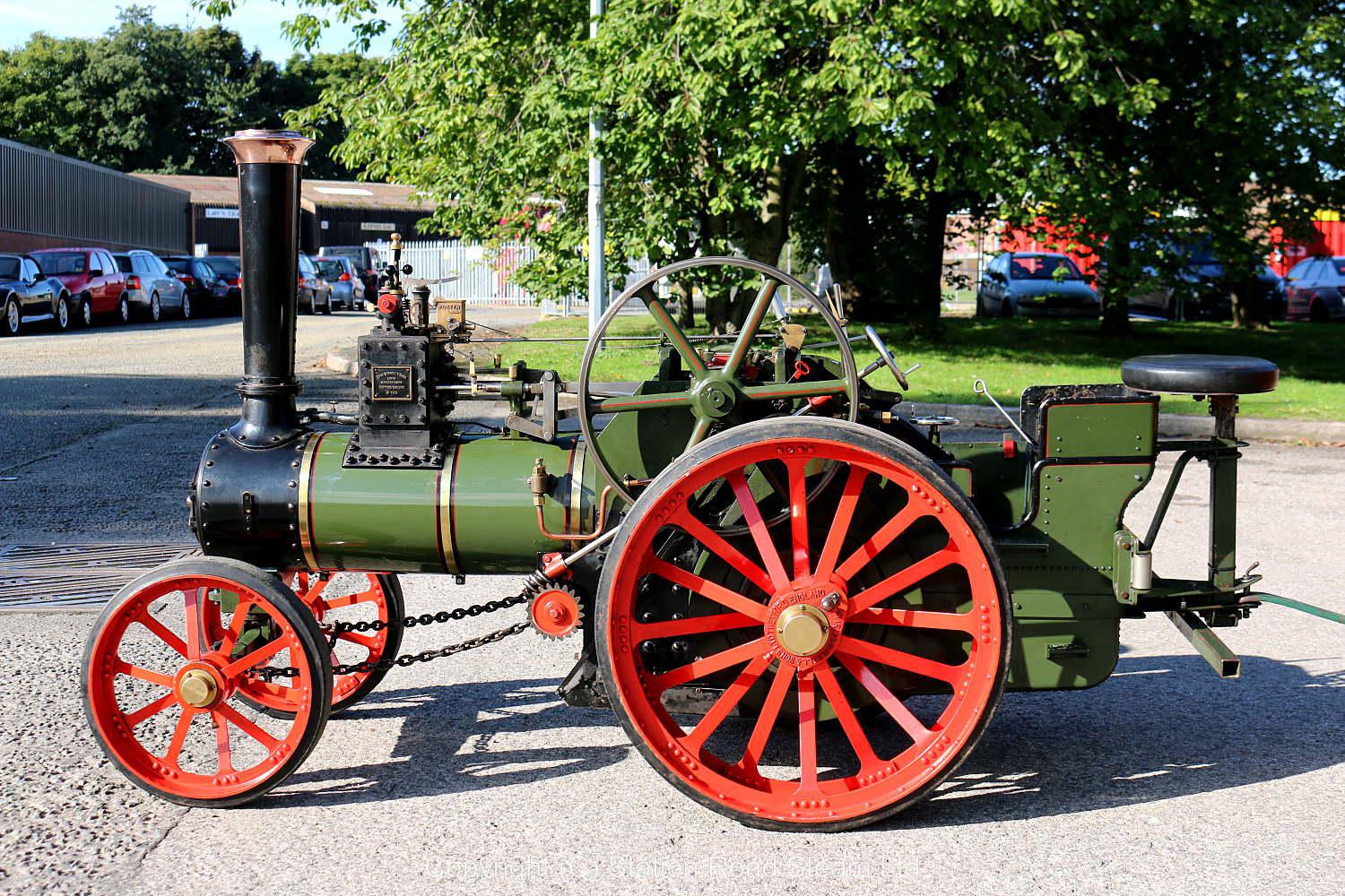 4 inch scale Burrell Traction Engine 