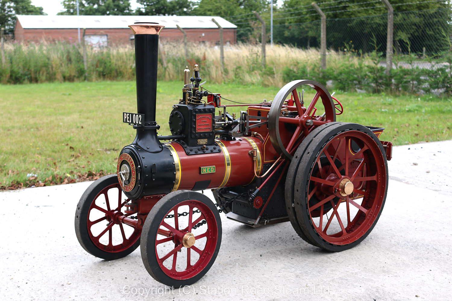 3 inch scale Burrell agricultural engine