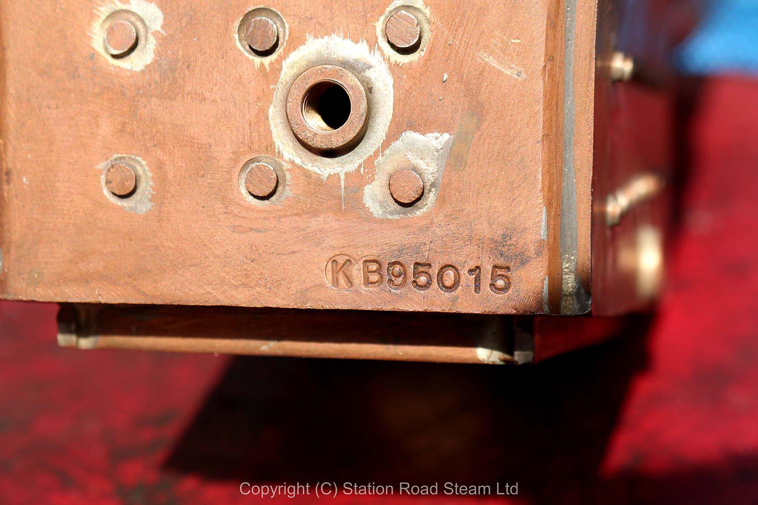 Kingswood boiler for 5 inch gauge Somerset & Dorset 2-8-0 
