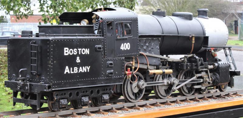 3 1/2 inch gauge Boston & Albany D1-A 4-6-6