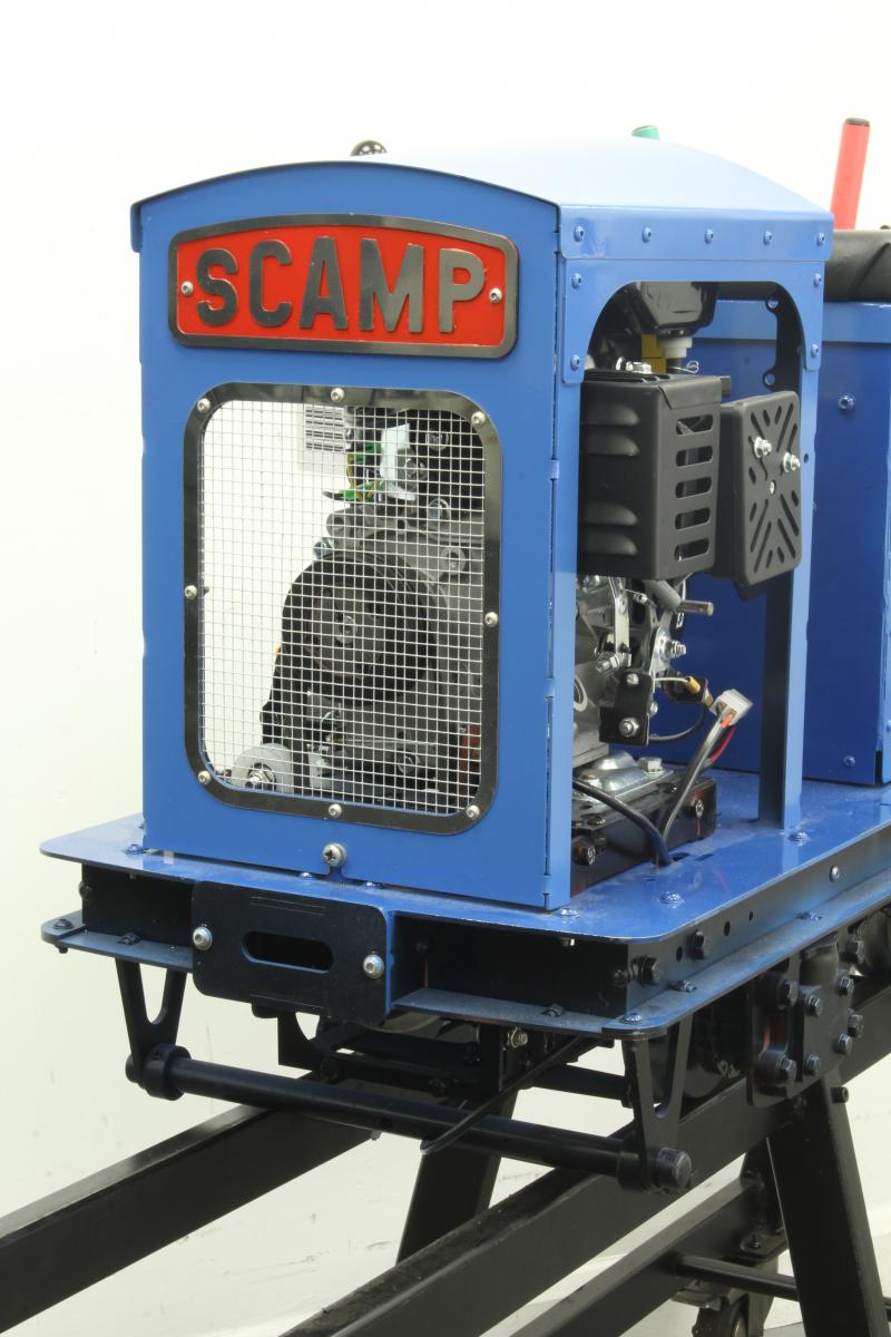 7 1/4 inch gauge "Scamp" 0-4-0 petrol-electric shunter