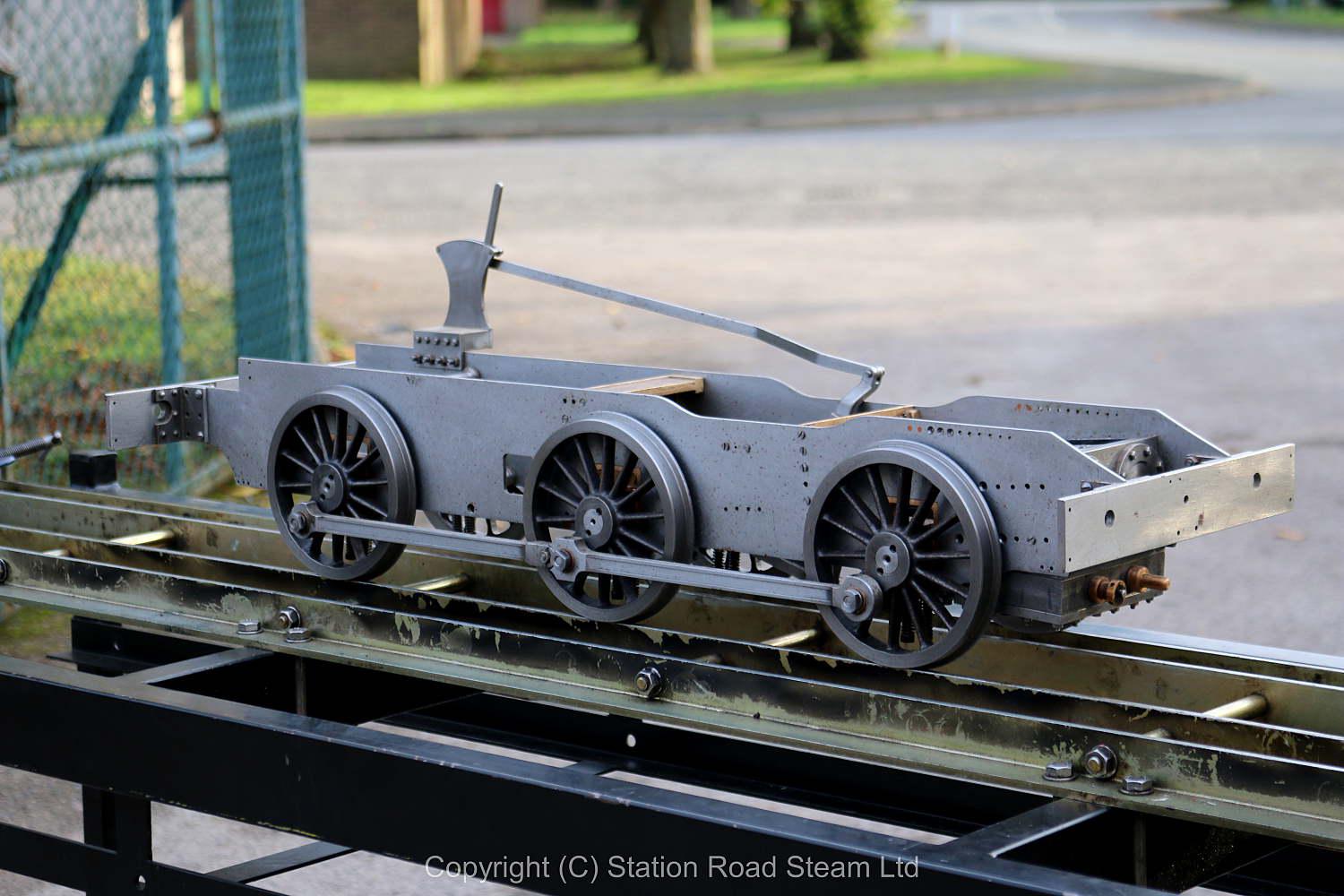 5 inch gauge LMS 2F 0-6-0T running chassis