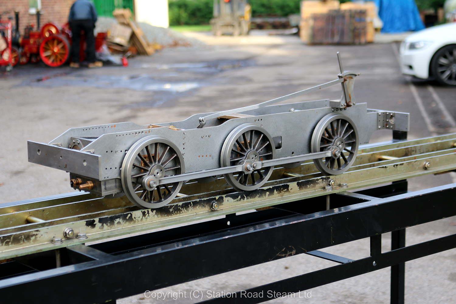 5 inch gauge LMS 2F 0-6-0T running chassis