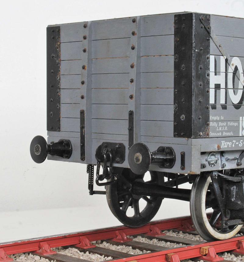 5 inch gauge private owner wagon "Mitre Coal"