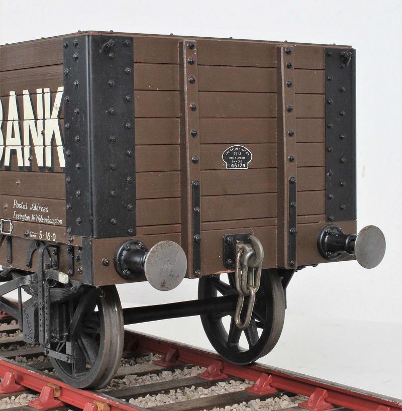 5 inch gauge private owner wagon "Mitre Coal"