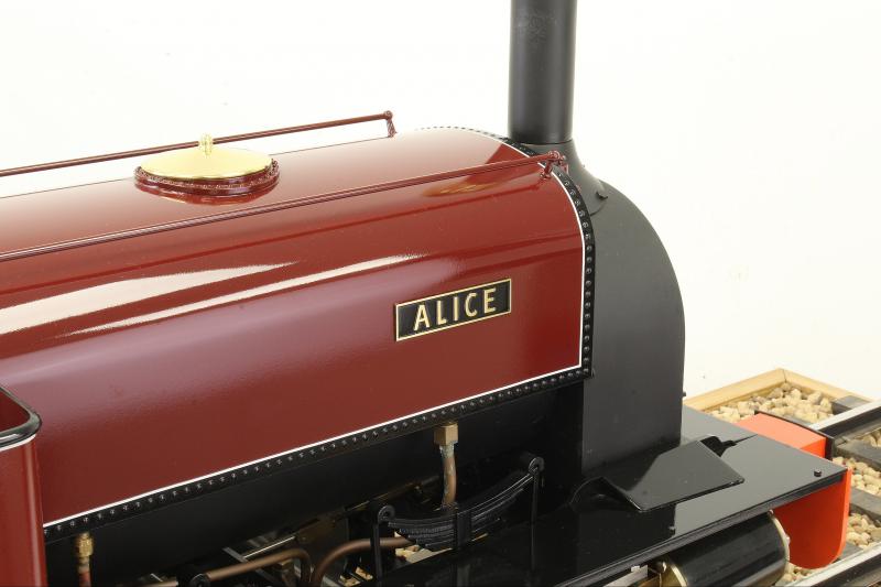 5 inch narrow gauge Hunslet 0-4-0ST "Alice"