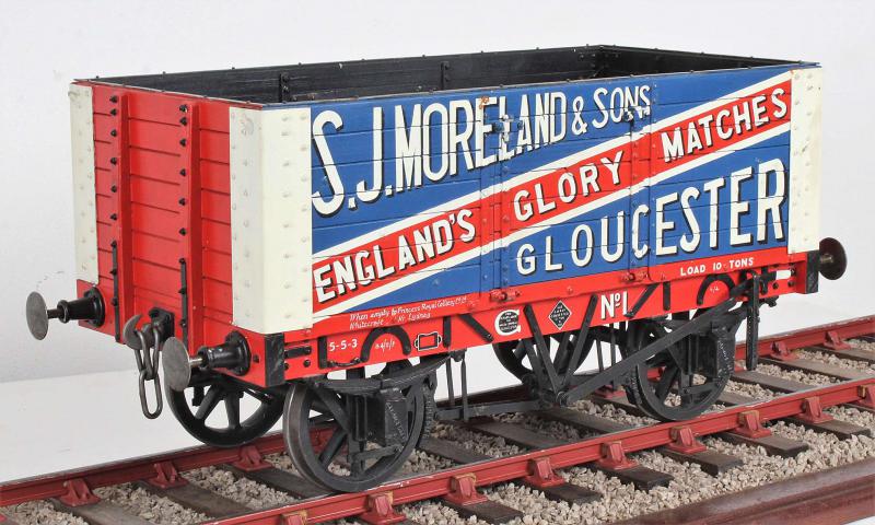 5 inch gauge private owner wagon "S.J.Moreland & Sons"
