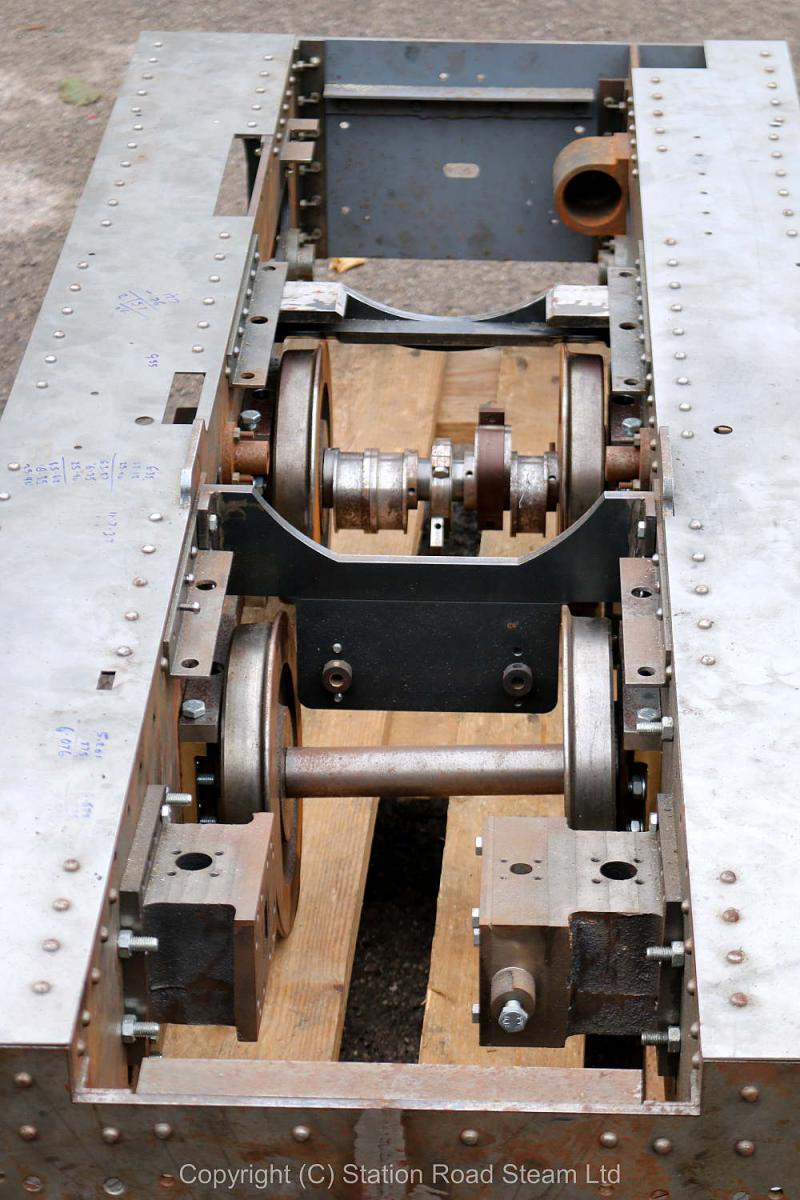 7 1/4 inch gauge part-built Manning Wardle 0-4-0ST "Anna"