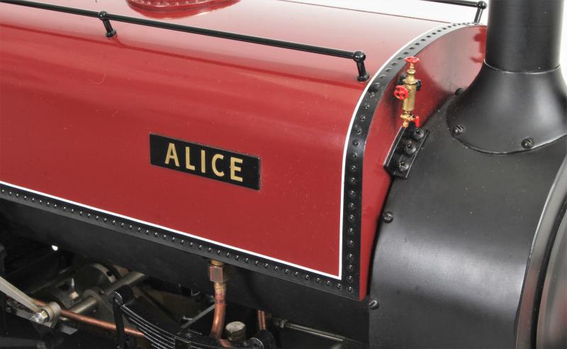 5 inch gauge Hunslet 0-4-0ST "Alice"