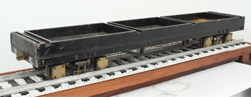 5 inch gauge driving truck with legboards