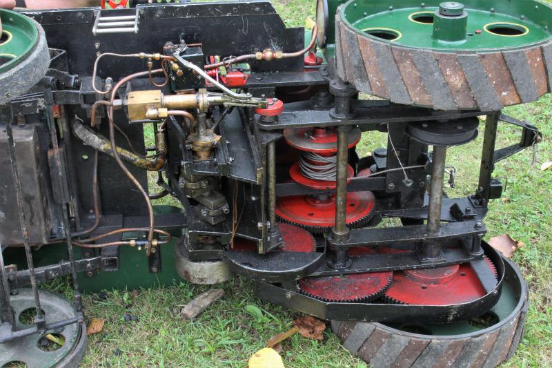 3 inch Suffolk Dredging tractor with driving truck & road trailer