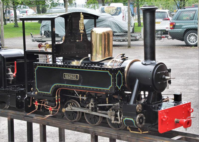 7 1/4 inch gauge "Romulus" 0-6-0 with tender
