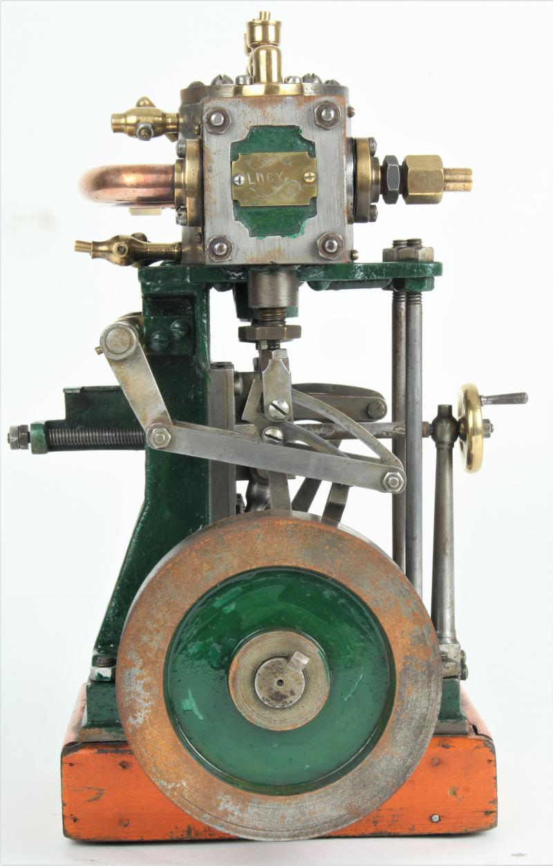 Vintage compound twin with reversing gear