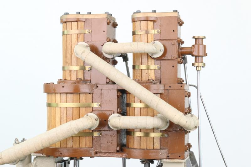 Fleming & Ferguson quadruple expansion compound mill engine
