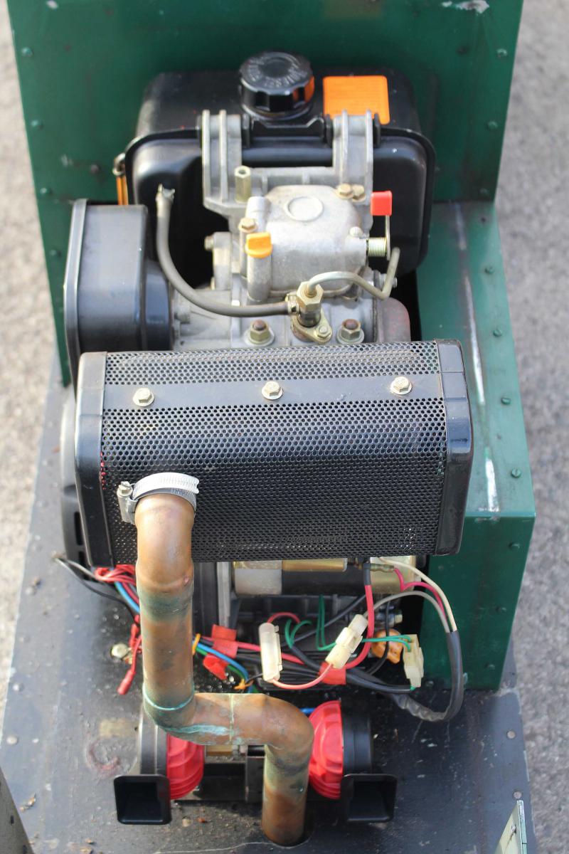 7 1/4 inch narrow gauge diesel-hydraulic 0-4-0 shunter