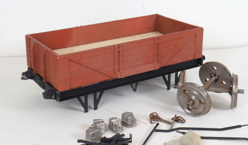 5 inch gauge part-built wagon