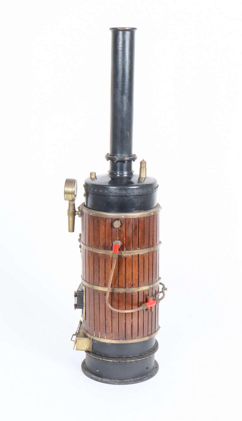 5 inch vertical test boiler
