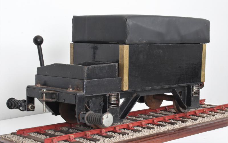 5 inch gauge four-wheeled driving truck