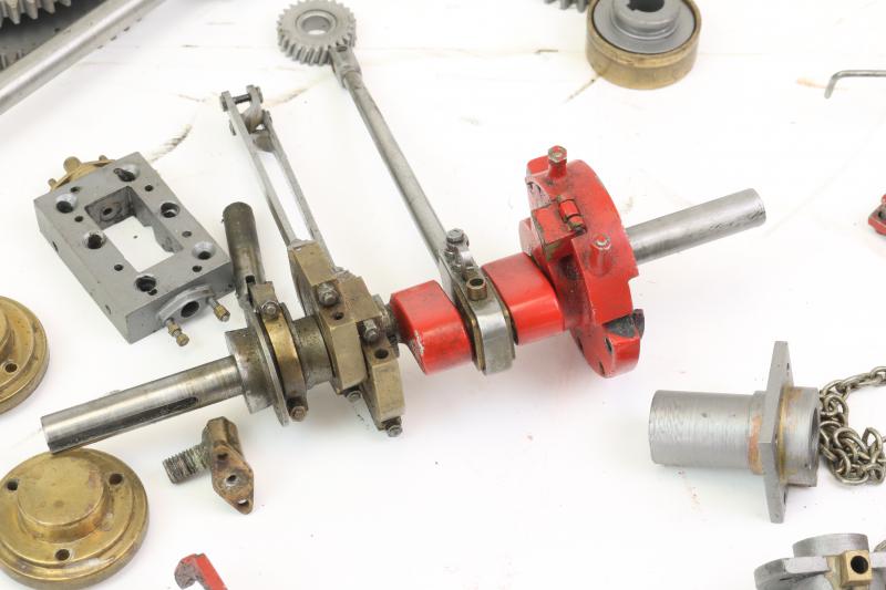 Dismantled 1 1/2 inch gauge Burrell Devonshire SCC agricultural engine