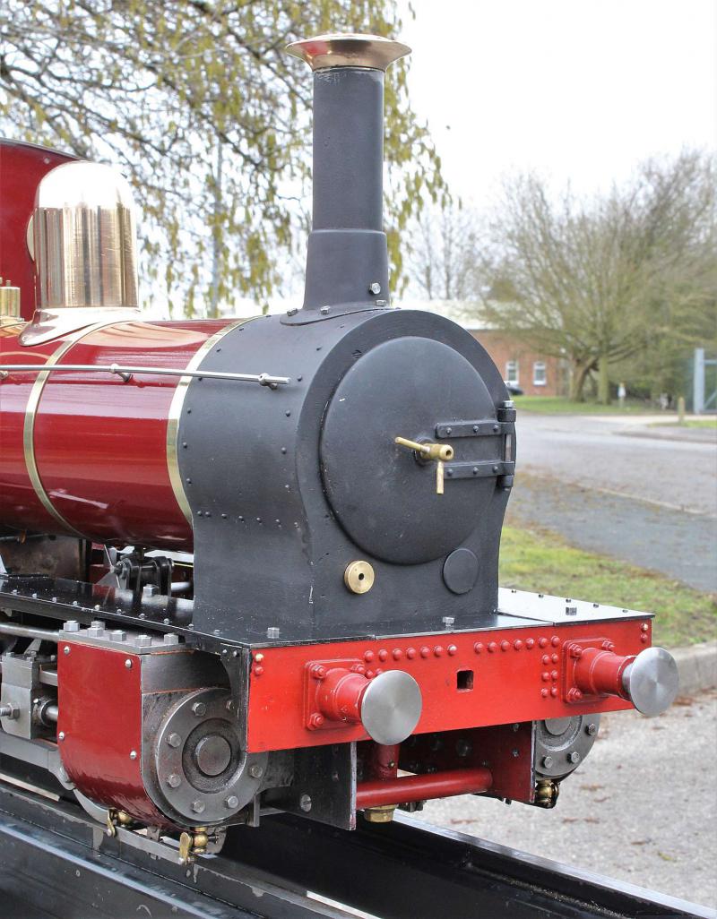 5 inch gauge Polly II 0-4-0 with tender 