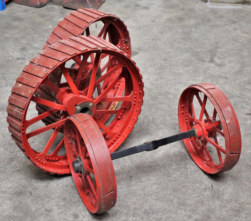 Set of wheels for 3 inch scale Foster traction engine