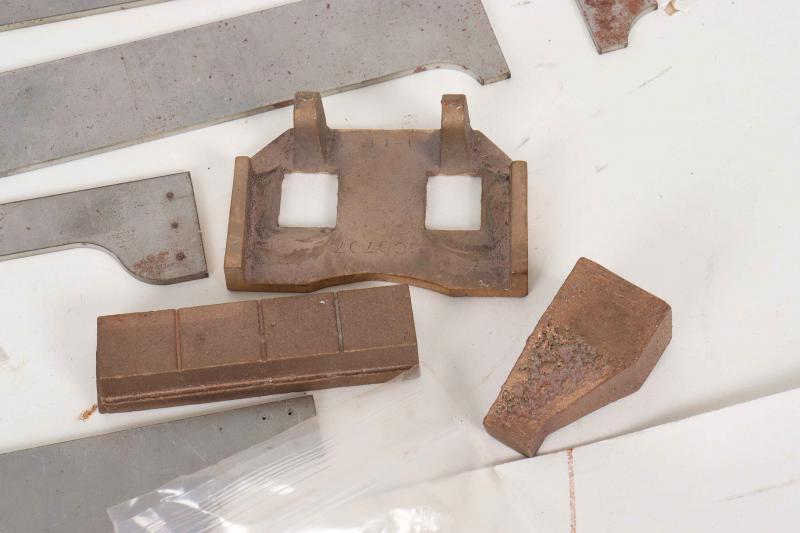 3 1/2 inch gauge "Jenny Lind" frames, castings, boiler kit