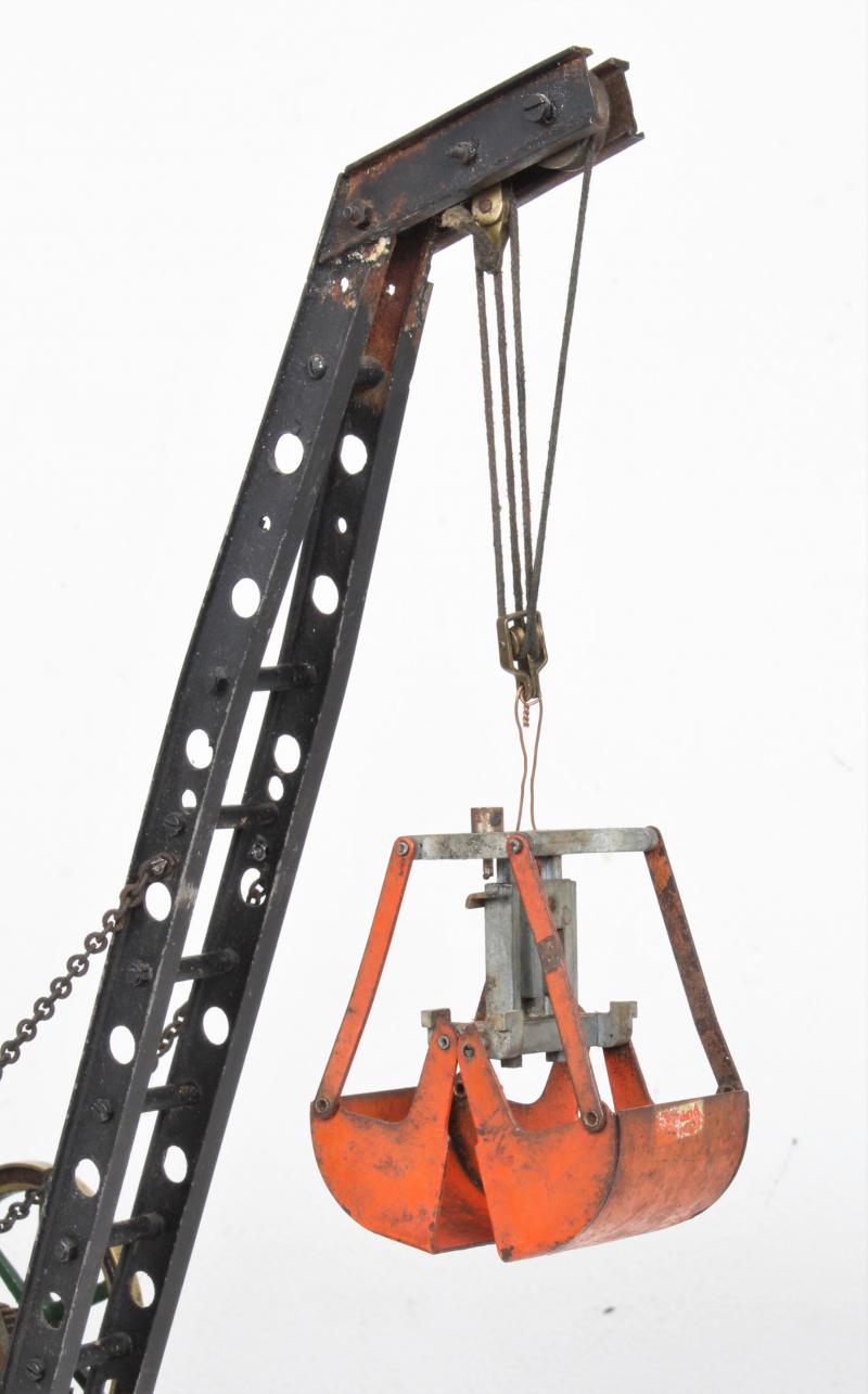 Vintage spirit-fired steam crane