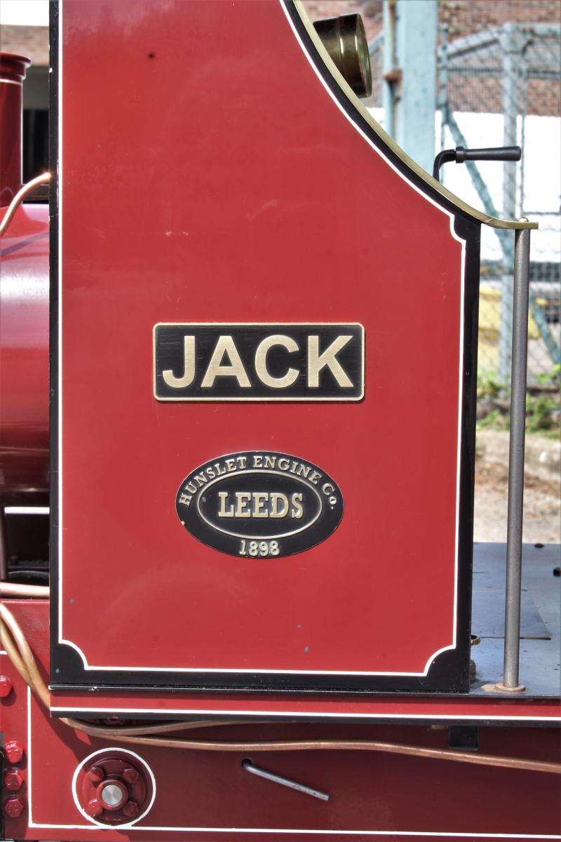 7 1/4 inch gauge Hunslet 0-4-0WT "Jack"