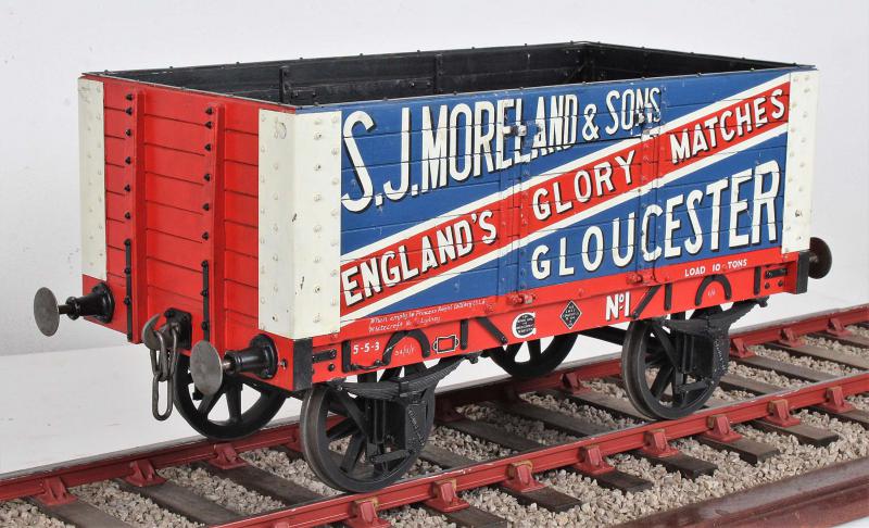5 inch gauge private owner wagon "S.J.Moreland & Sons"