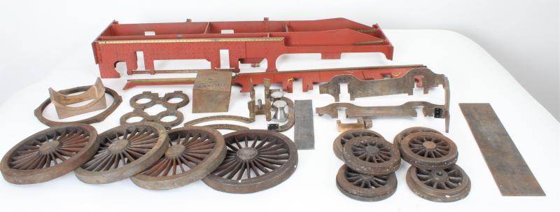 Frames & castings for 5 inch gauge "City of Truro"