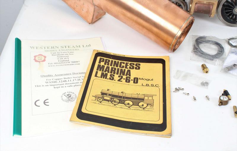 3 1/2 inch gauge "Princess Marina" with commercial boiler