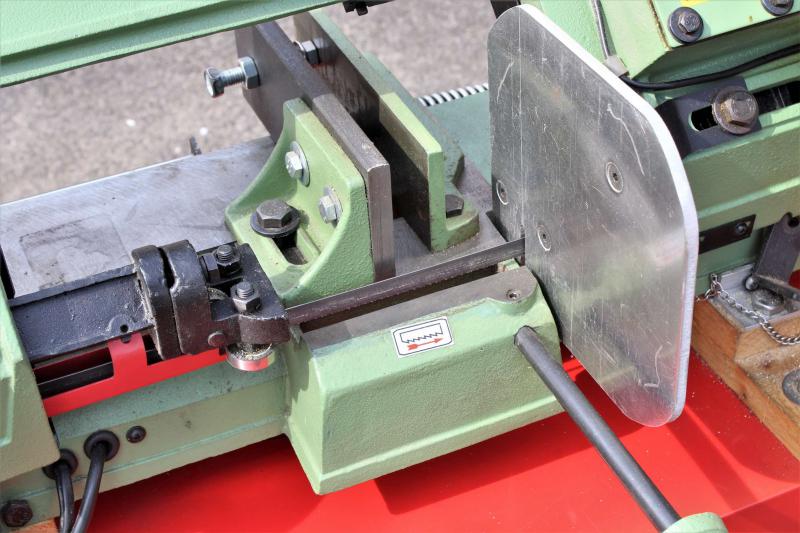 Warco bandsaw with trolley