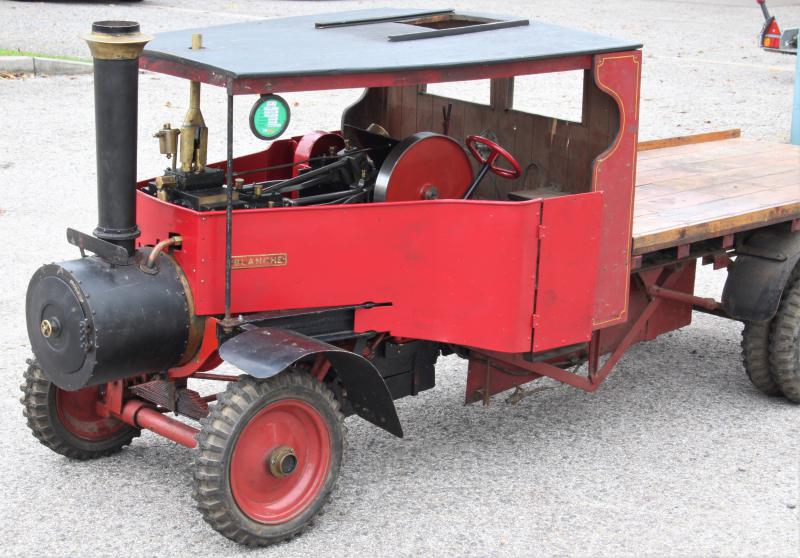 4 inch scale overtype steam wagon