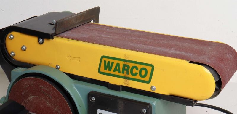 Warco 4" x 6" belt & disc sander