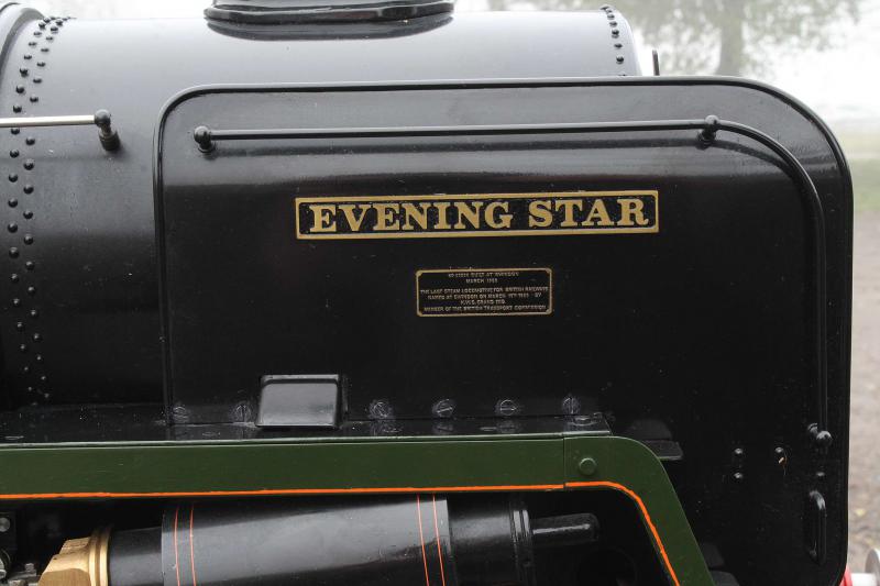 5 inch gauge BR 9F 2-10-0 "Evening Star"