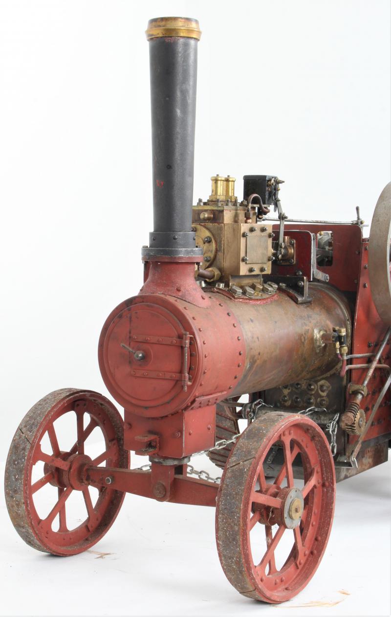 2 inch scale "Minnie" traction engine with driving truck