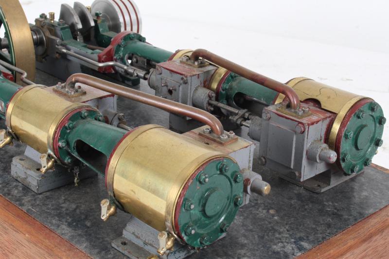 Twin tandem mill engine