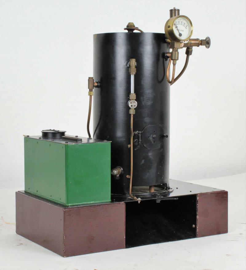 Coal-fired vertical multitube boiler