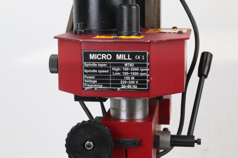 Sieg X1 micro mill