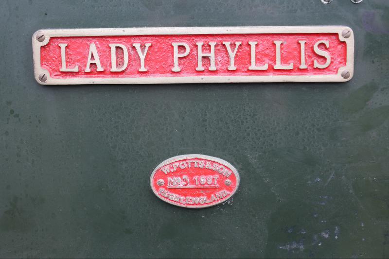 7 1/4 inch gauge Bagnall 0-6-2 + tender "Lady Phyllis"