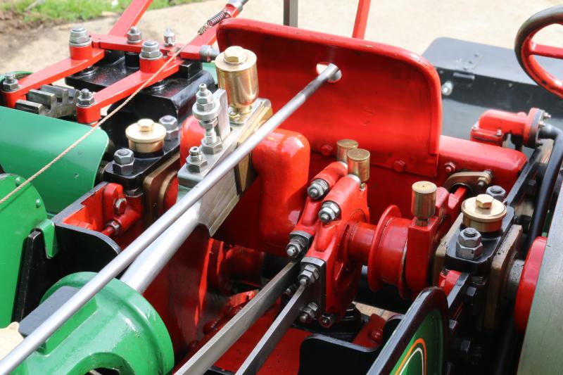 6 inch scale Ruston Proctor SD steam tractor