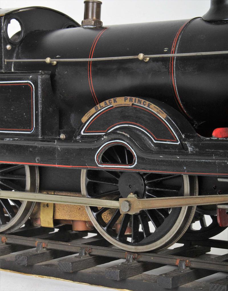 2 1/2 inch gauge LNWR Jubilee 4-4-0 "Black Prince"