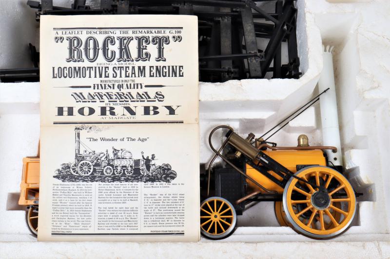 3 1/2 inch gauge Hornby "Rocket" with track and original box
