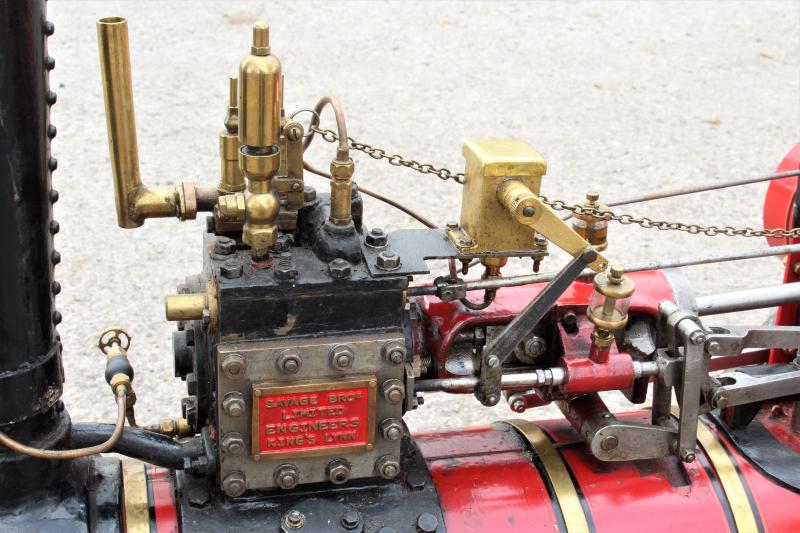 3 inch scale Savage "Little Samson" agricultural engine