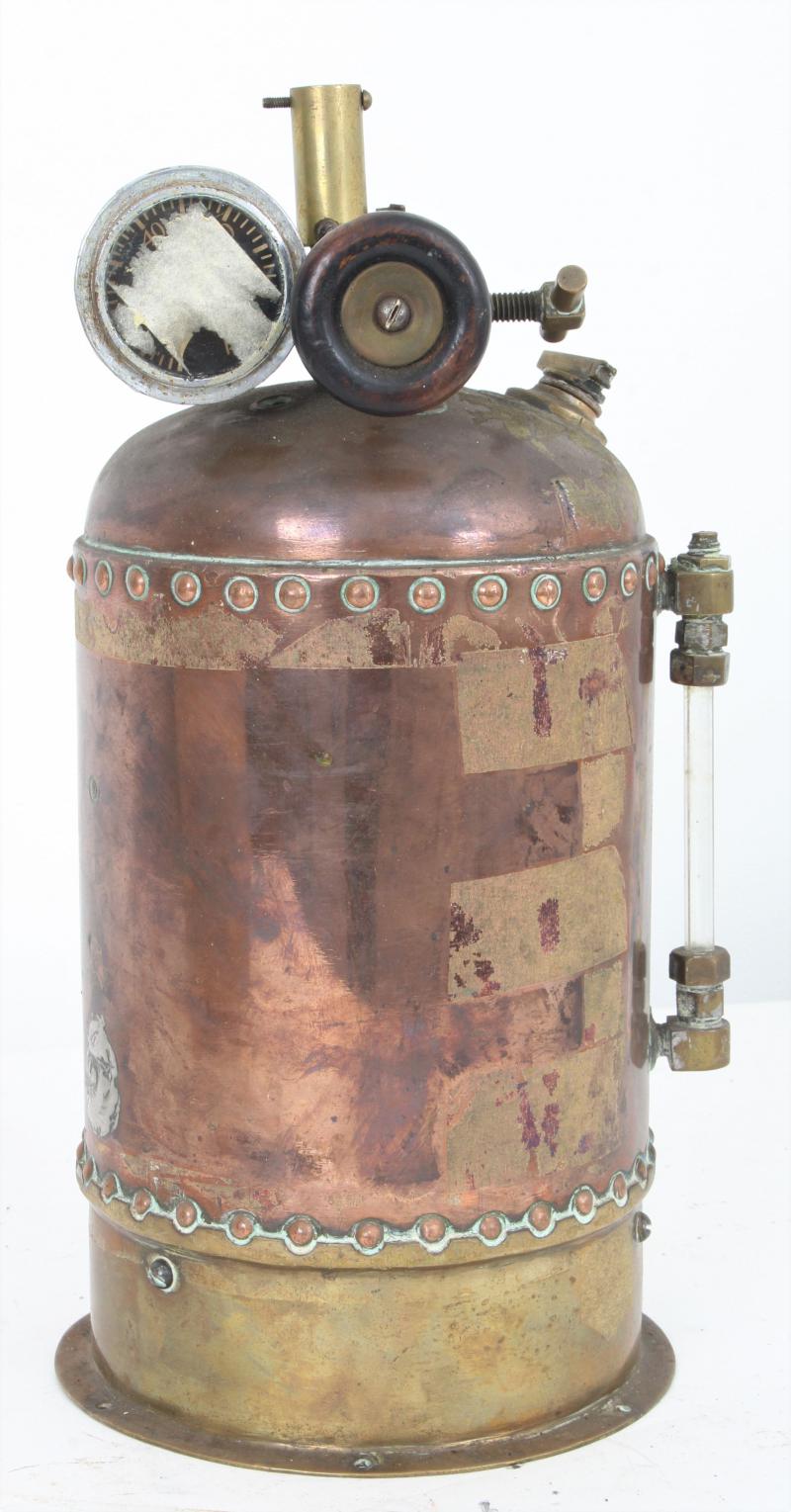 Vertical copper boiler