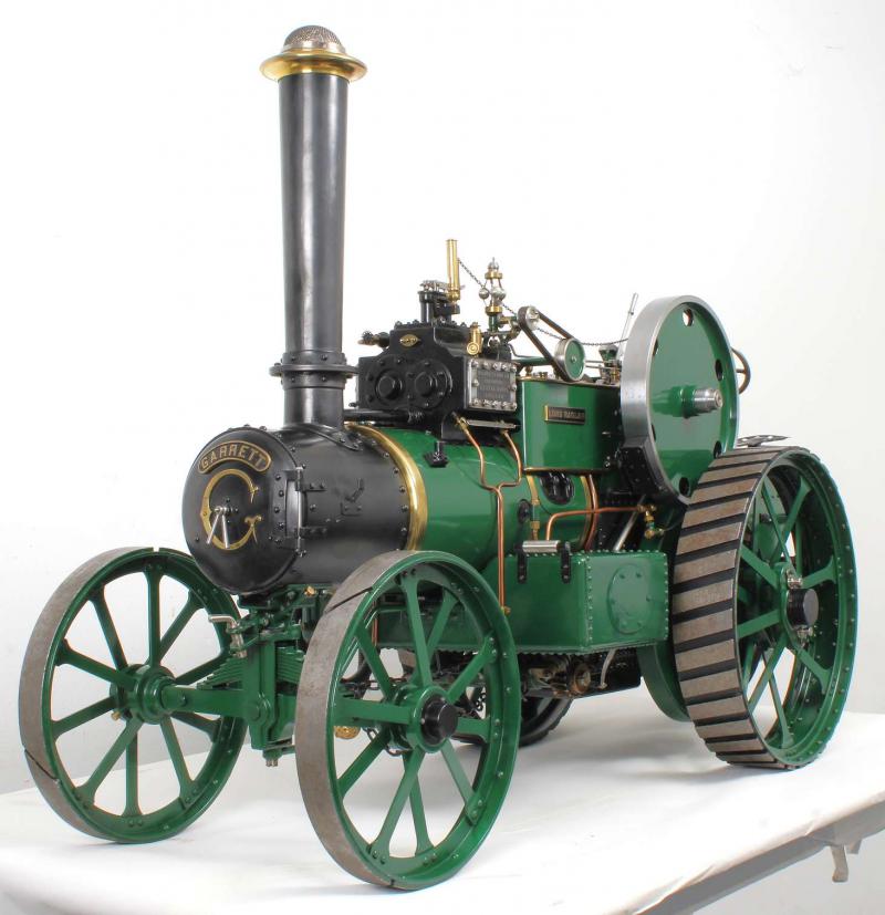 3 inch scale Garrett 4CD 4nhp steam tractor "Lord Raglan"