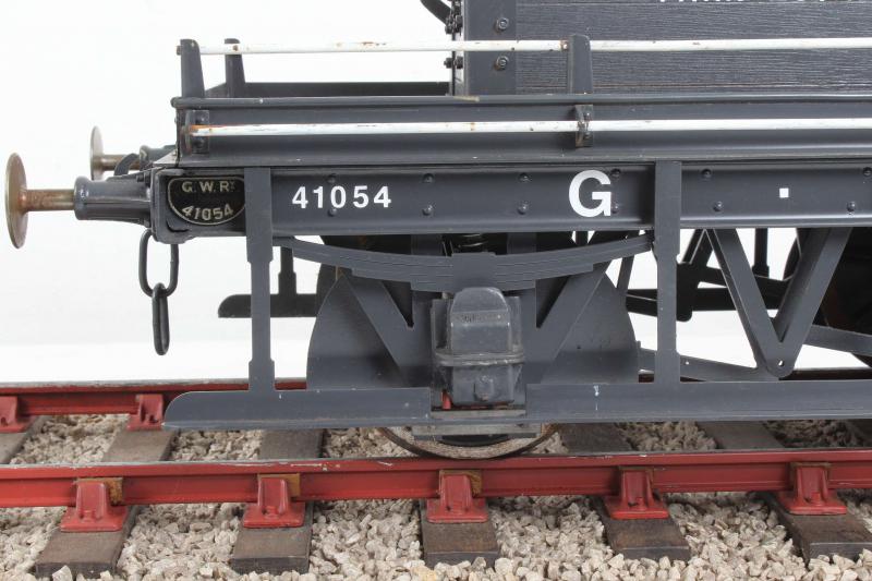 5 inch gauge GWR shunters wagon
