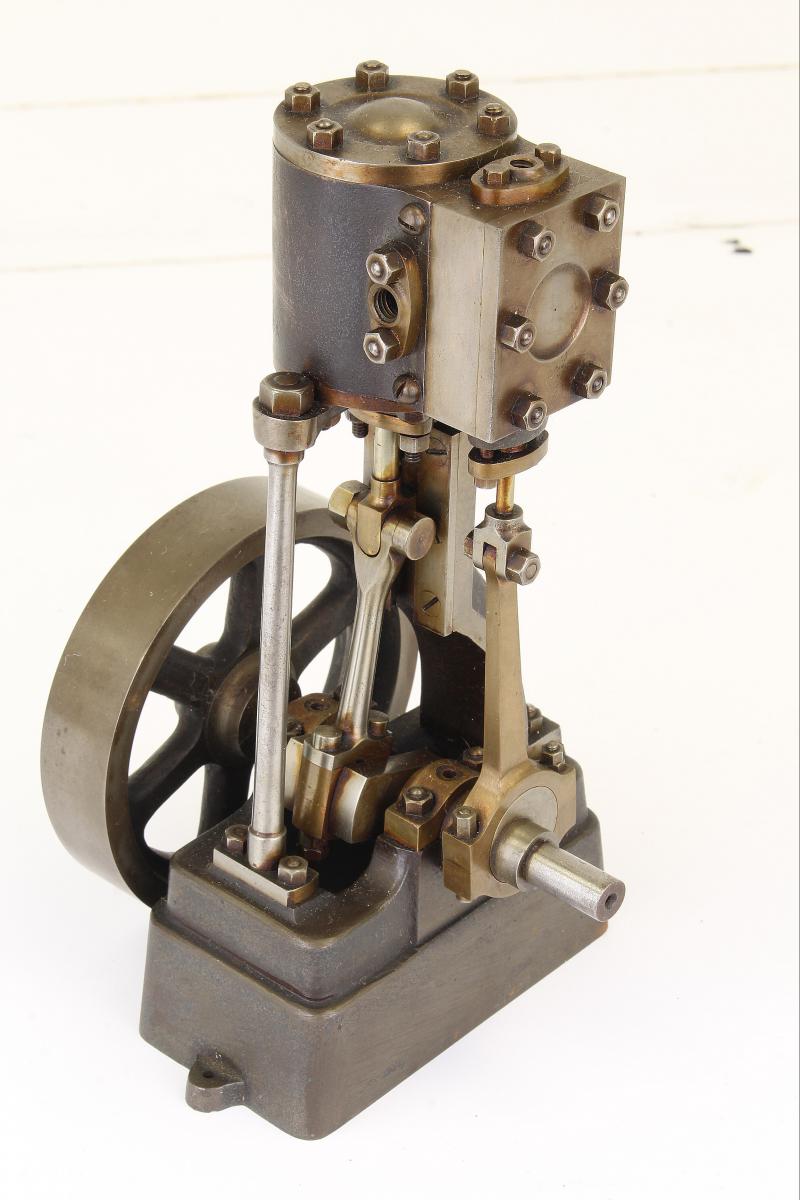 Vintage Stuart Turner vertical engine