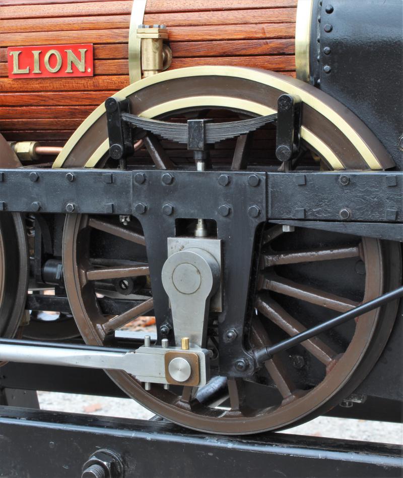 7 1/4 inch gauge Liverpool & Manchester Railway "Lion"