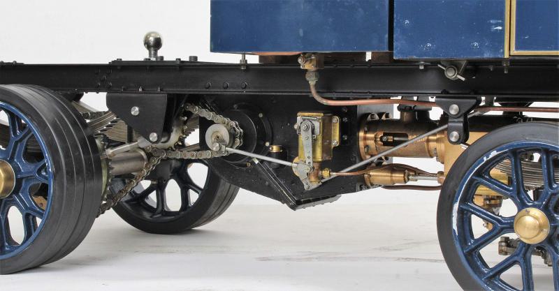 2 inch scale Clayton undertype steam wagon